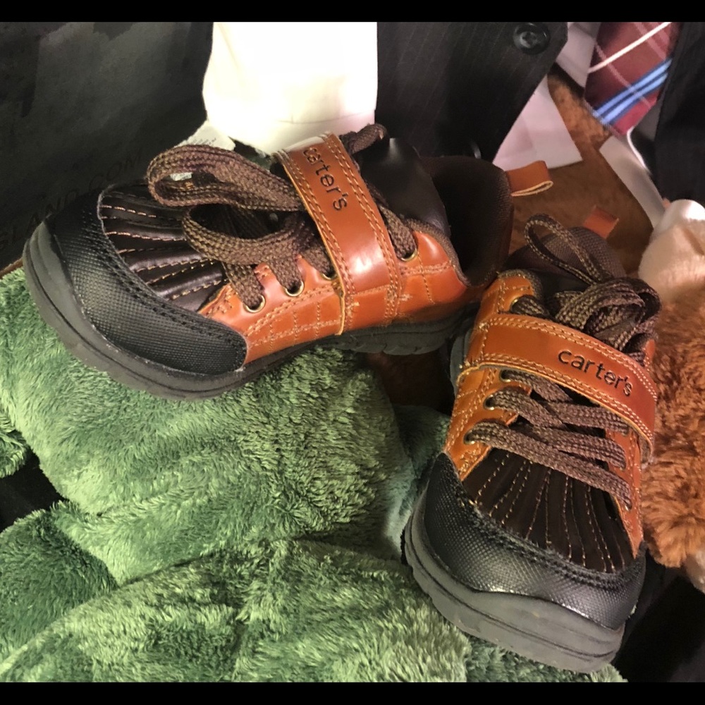 SALE • NIB! 9W Toddler BOYS Brwn Leather Shoes